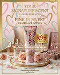 Pink in sweet fragrance lotion 236g
